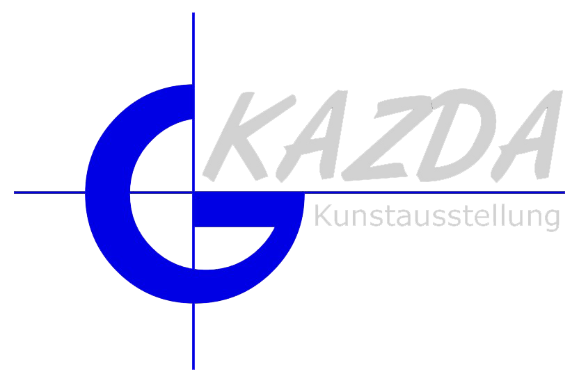 Kazda Kunstausstellung Logo weiss